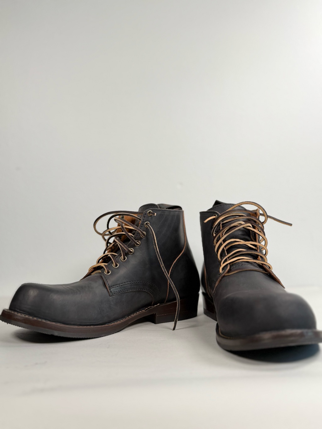 Thursday Boot Co. Men’s Brawler Size 13 Teacore Horse Rump Italian Leather Black
